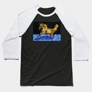 Golden horse found in my dreams Baseball T-Shirt